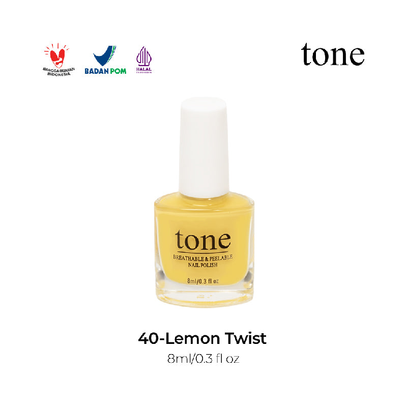 TONE Breathable and Peelable Nail Polish Hello Spring Palette Series 40