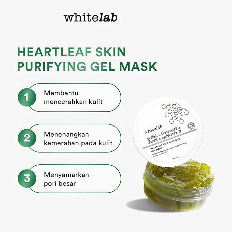 Whitelab Heartleaf Acne Soothing Gel Mask | 60g