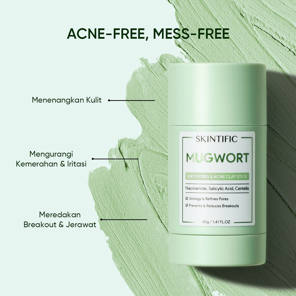 SKINTIFIC Mugwort Acne Clay Stick