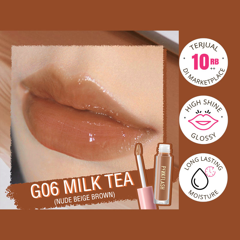 Pinkflash L02 Lasting Glossy Lip Gloss - G06