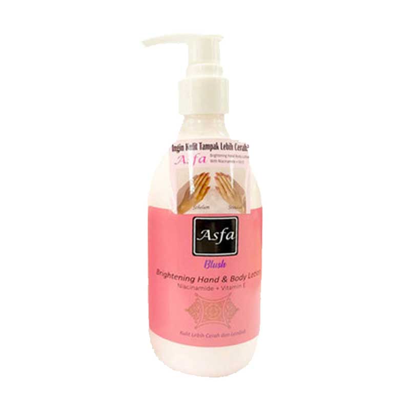 Asfa by Tokyo Night Brightening Body Lotion (Blush) Peach | 300 ml