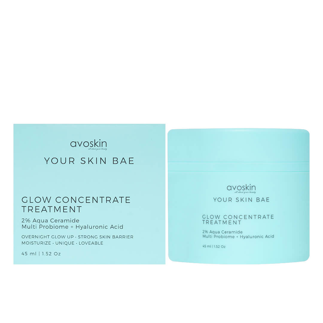 Avoskin Your Skin Bae Glow Concentrate Treatment 2% Aqua Ceramide + Multi Probiome + Hyaluronic Acid | 45 ml