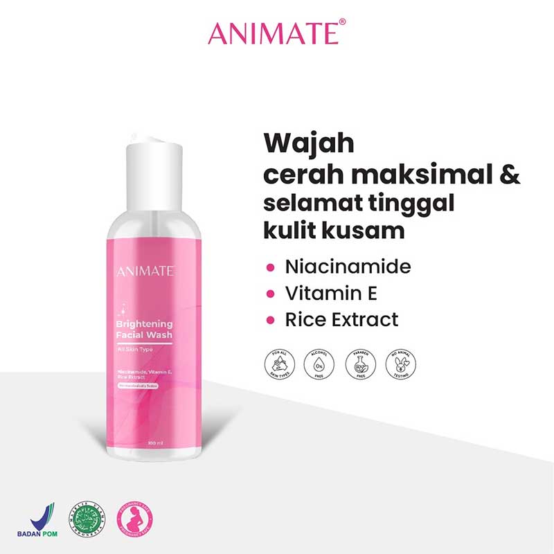 ANIMATE Brightening Facial Wash 100ml