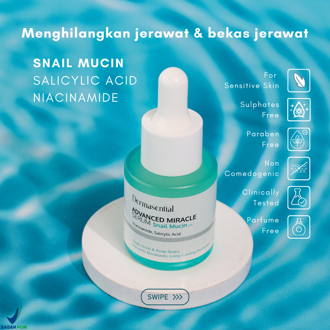 Dermasential Snail Mucin Advanced Miracle Serum | 20 ml