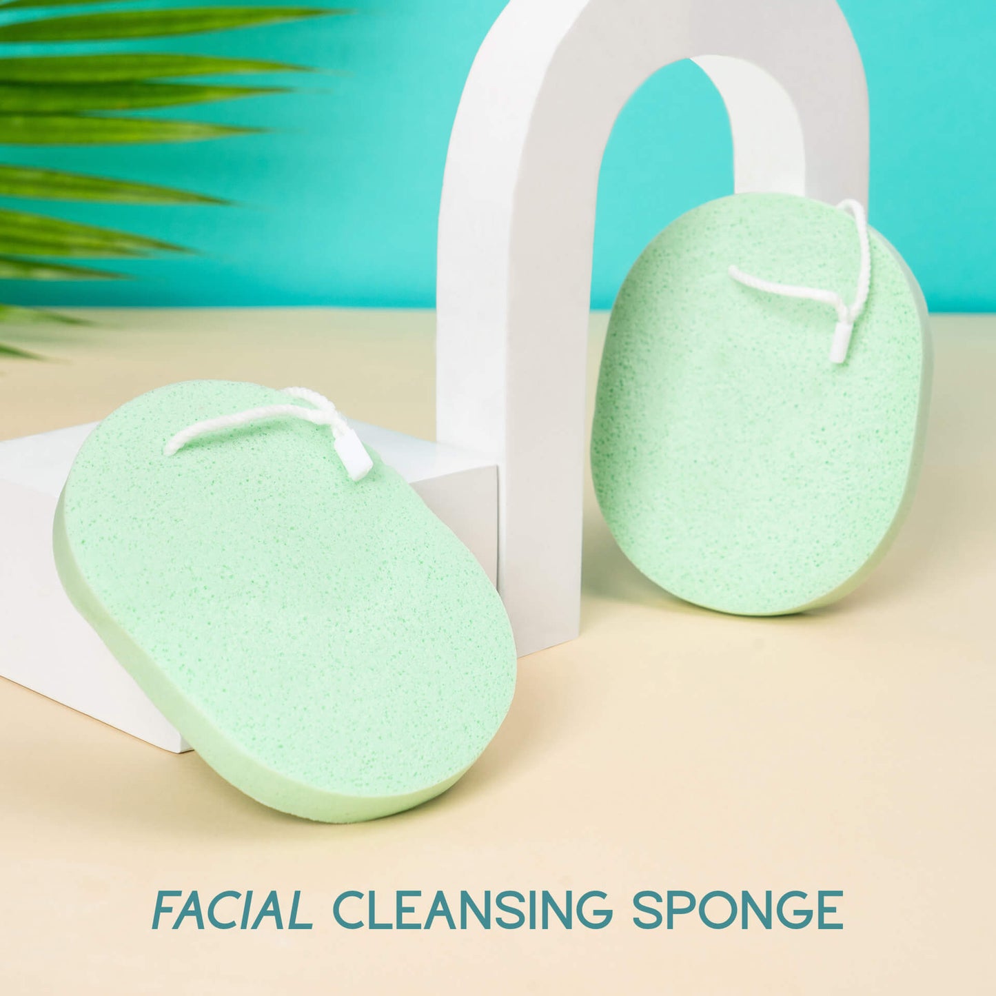 Glamfix Facial Cleansing Sponge Oval