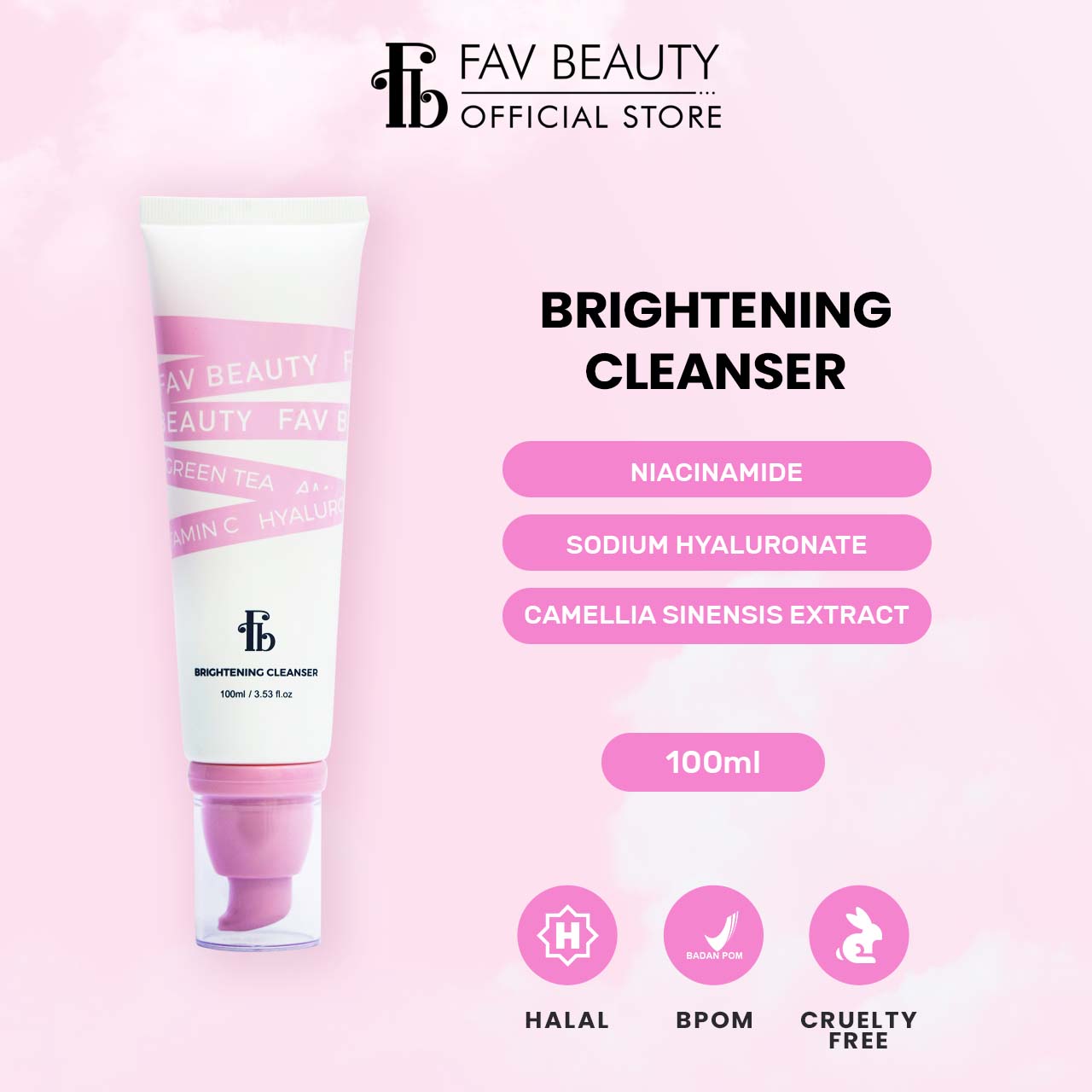 FAV Beauty Brightening Cleanser | 100 g