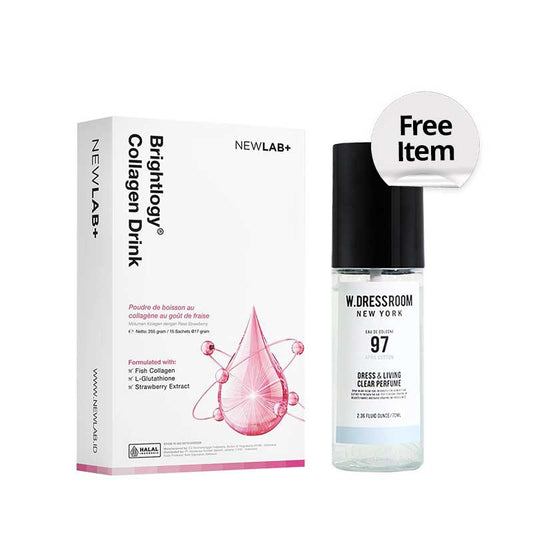 [Combo] Newlab Premium Collagen Drink | 250 gr + Free W.DRESSROOM Dress & Living Clear Perfume No. 97 April Cotton 20ml