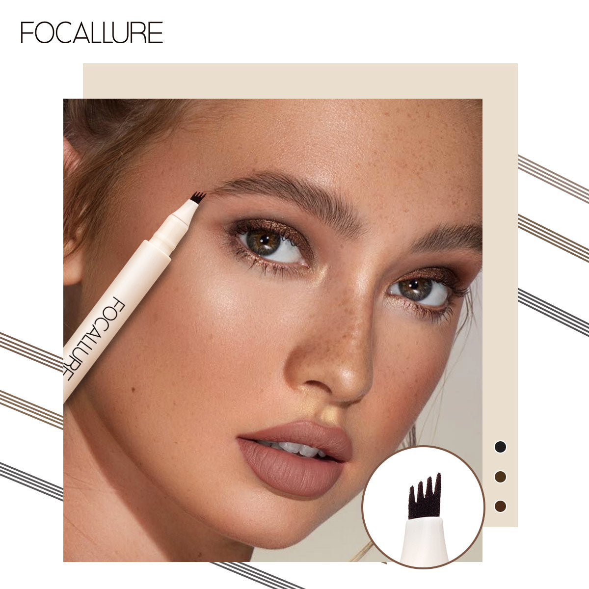 Focallure Tinted Brow Ink Pen FA161 - 01