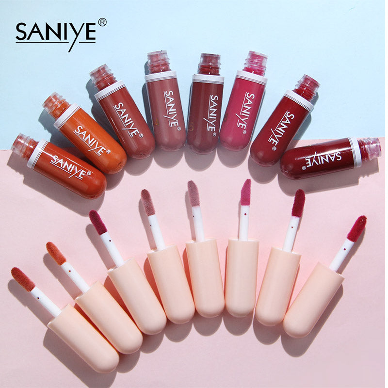 SANIYE Long Lasting Capsule Lip Matte Gloss L1135 2#