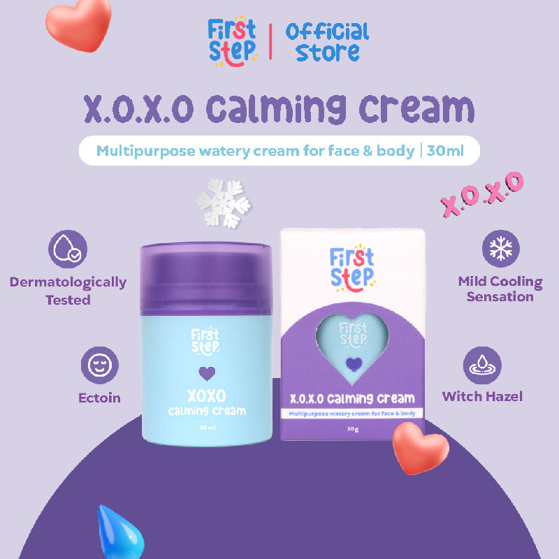 First Step Lotion Bayi & Pelembab Bayi - X.O.X.O Calming Cream | 30ml