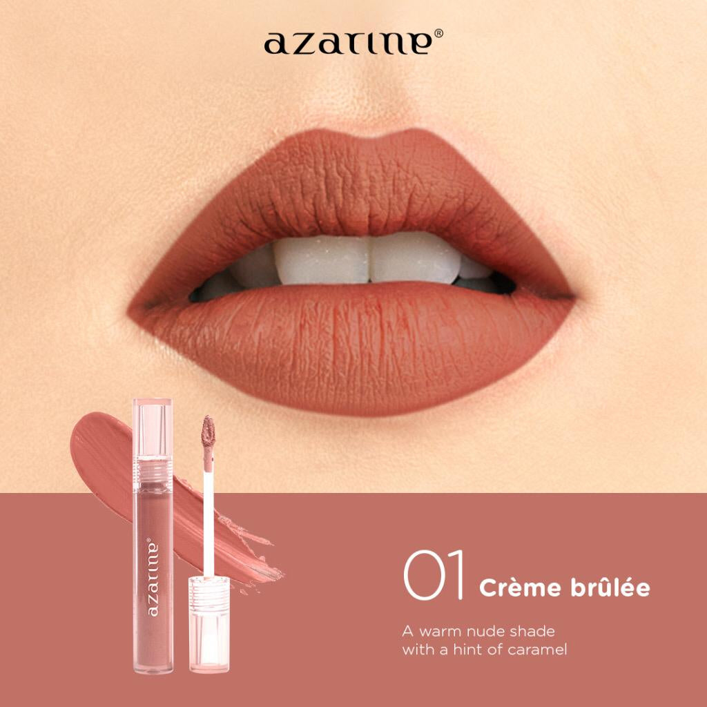 Azarine Velvety Lippie Creama Brulee - Shade 01