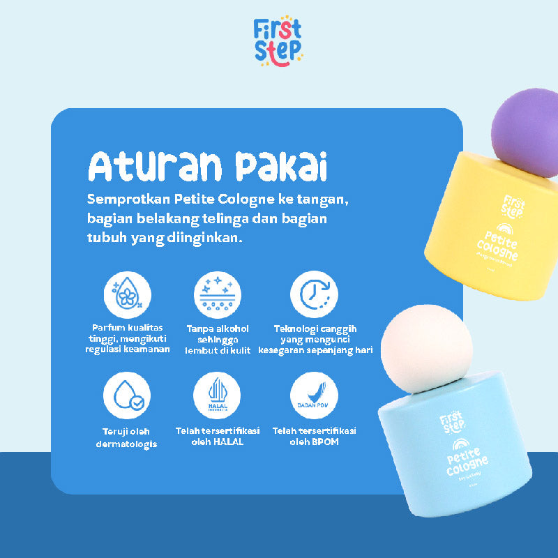 First Step Parfum Bayi & Anak - Petite Cologne My Lullaby | 50ml