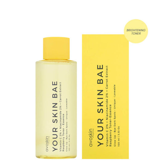 Avoskin Your Skin Bae Vit. C Niacinamide 2%  Carrot Extract & Raspberry Toner | 100 ml