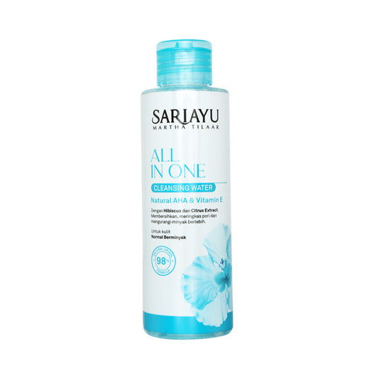 SARIAYU ALL IN ONE CLEANSING WATER NORMAL BERMINYAK | 150ml