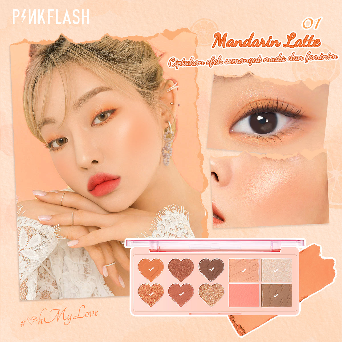 Pinkflash Multi Face Pallet PF-M02 - #01