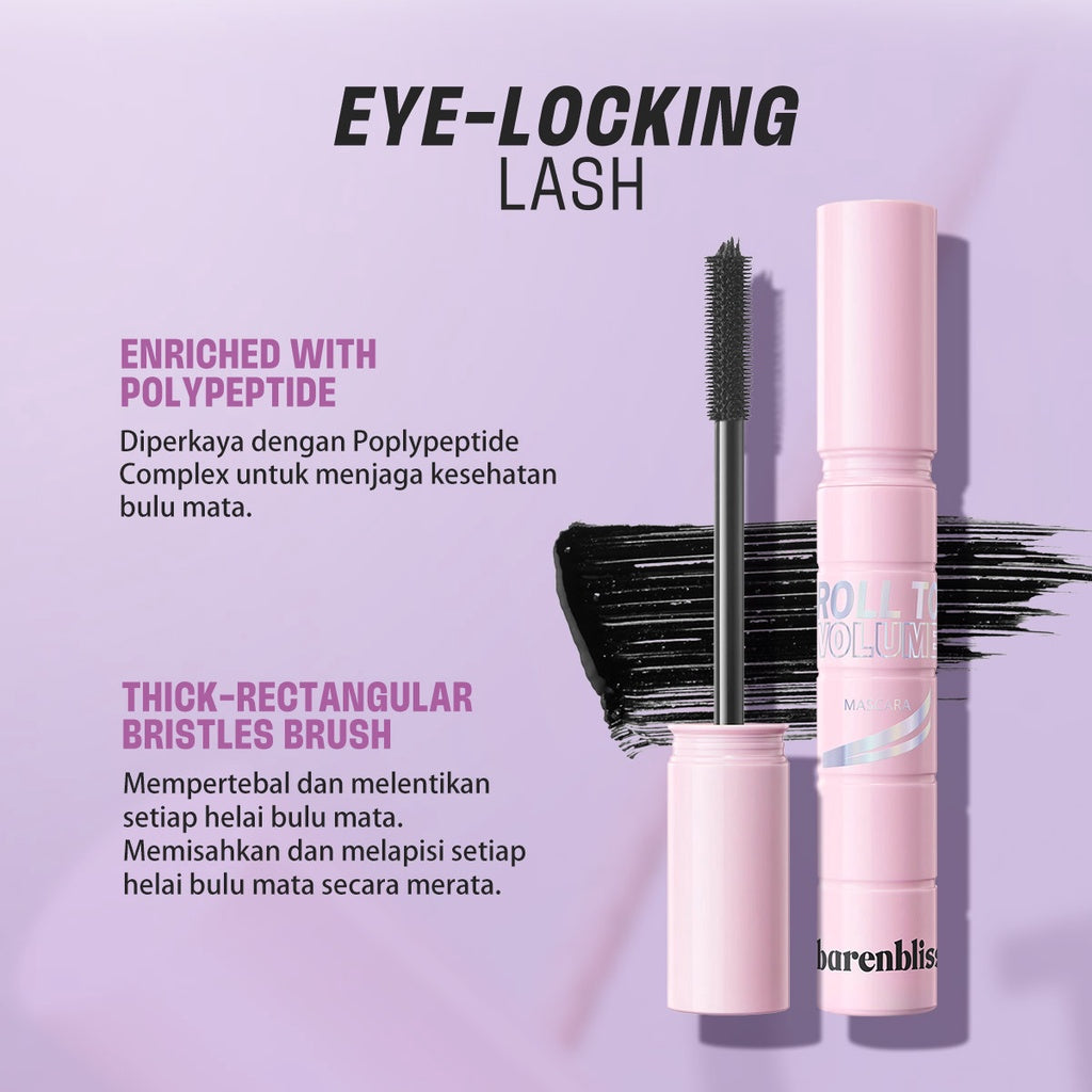 BARENBLISS Roll To Volume Mascara