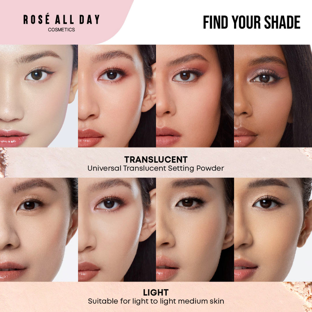 ROSE ALL DAY The Realest Lightweight Loose Powder - Translucent