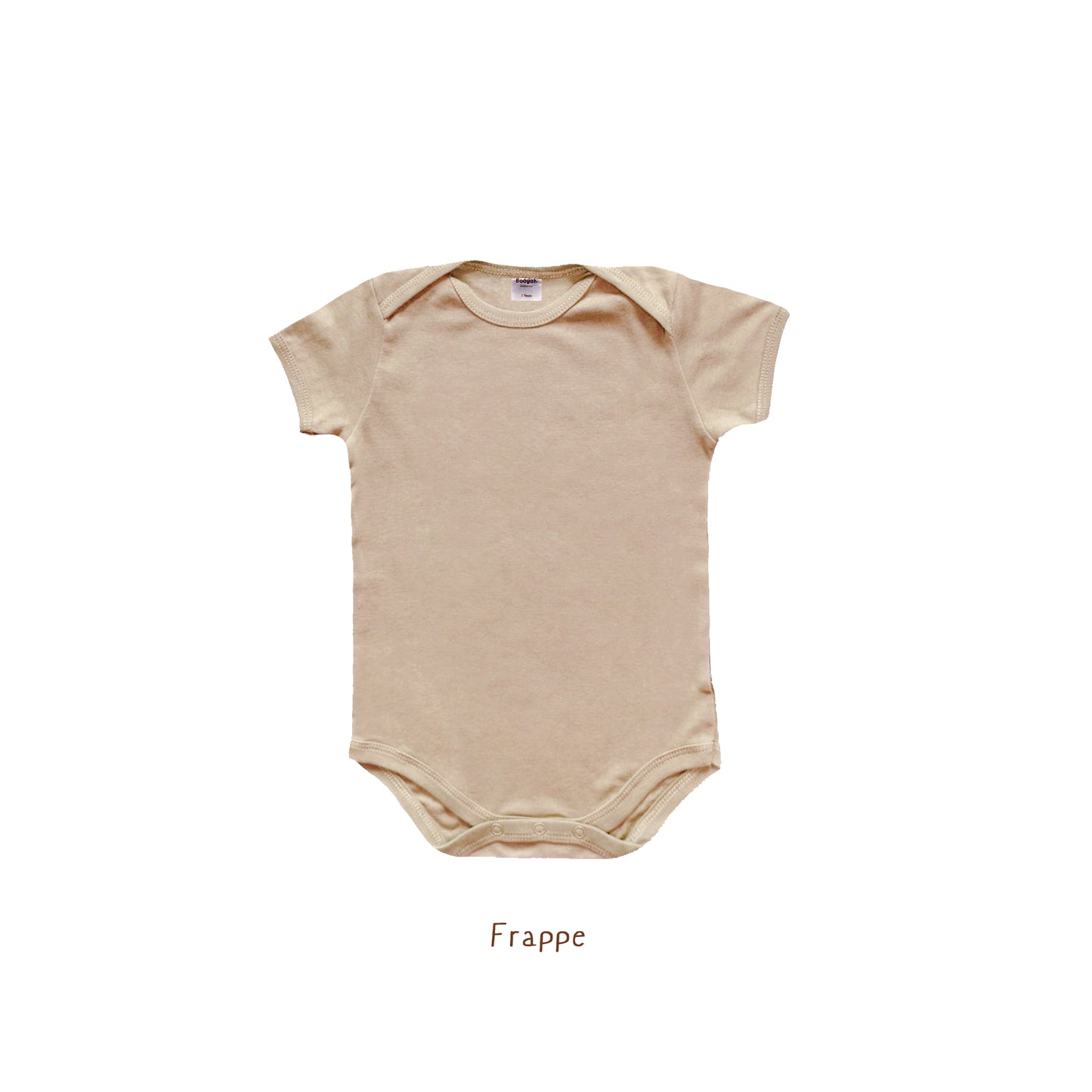 Booyah Baby & Kids Baju Bayi - Bodysuit Frappe,0-3Month