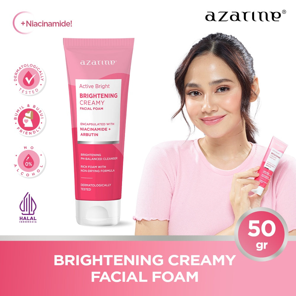 AZARINE Brightening Creamy Facial Foam | 50 gr