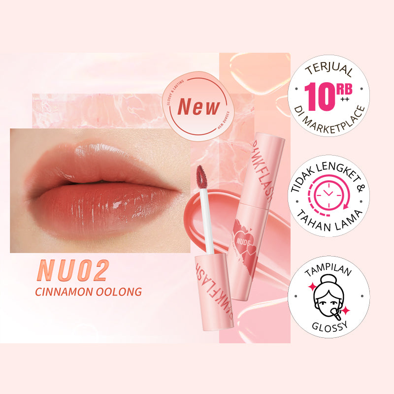 Pinkflash Watery Glam Lipgloss PF-L09 NU02