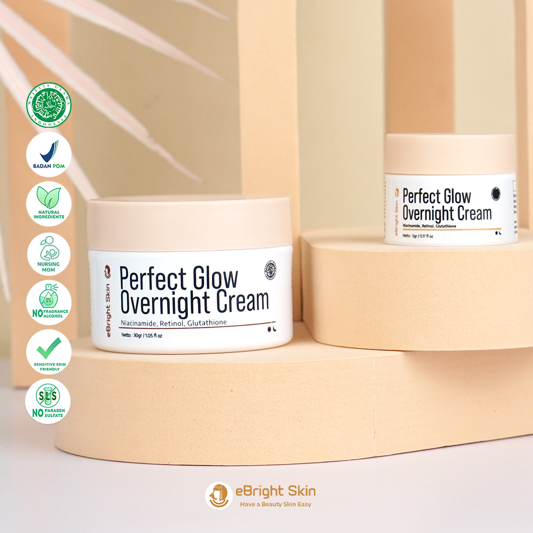 Ebright Perfect Glow Overnight Cream 30gr