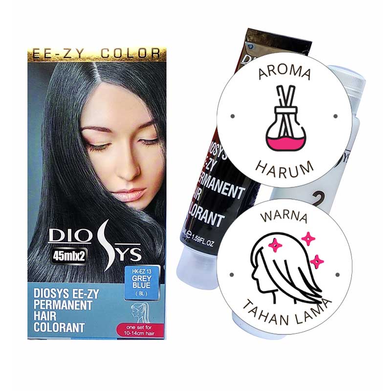 Diosys Hair Colour 13 Grey Blue| 100 ml