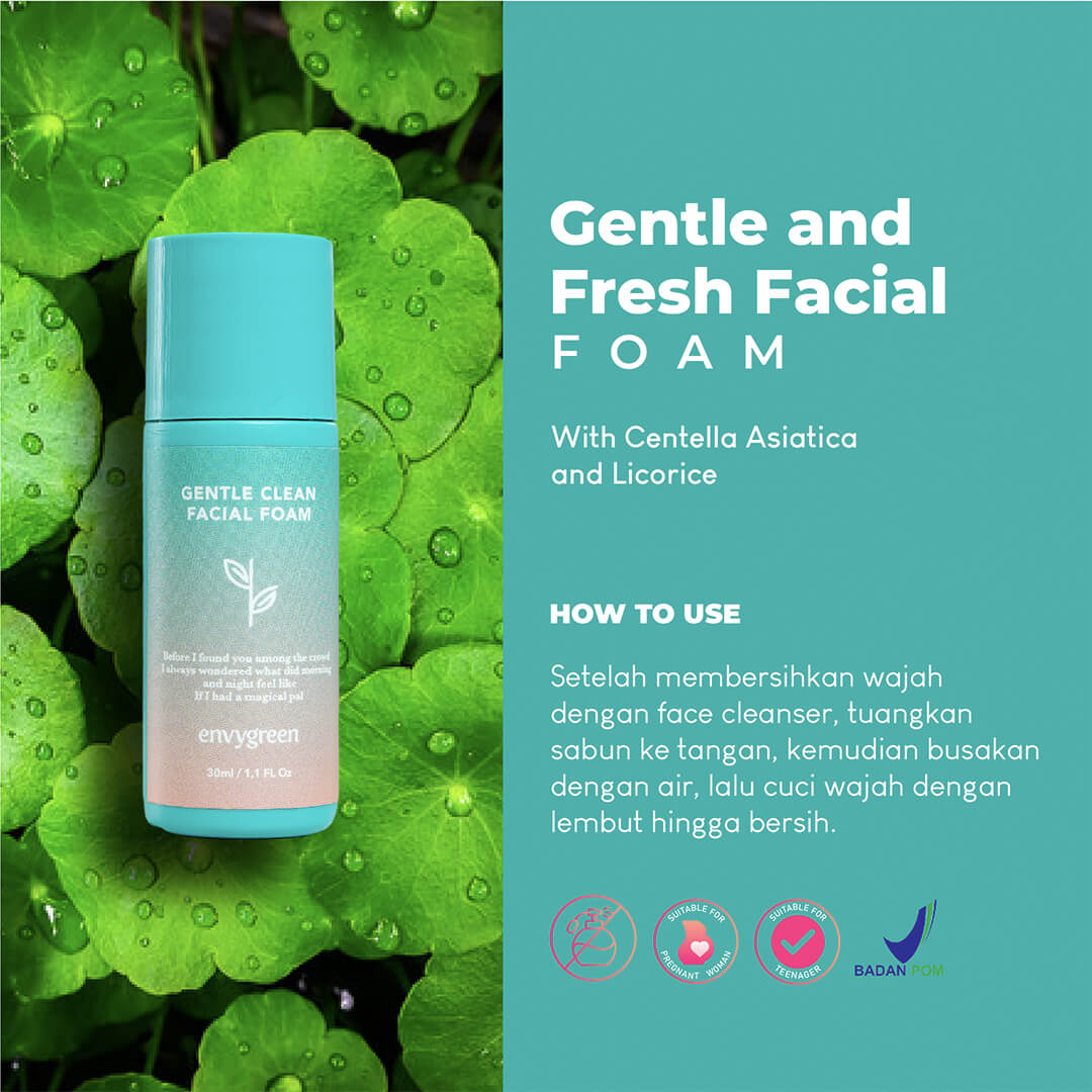 Envygreen Gentle Clean Facial Foam | 100 ml