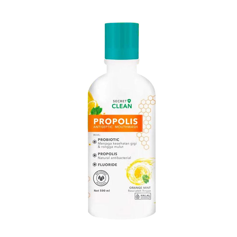 Secret Clean Propolis Mouthwash Orange Mint | 500 ml