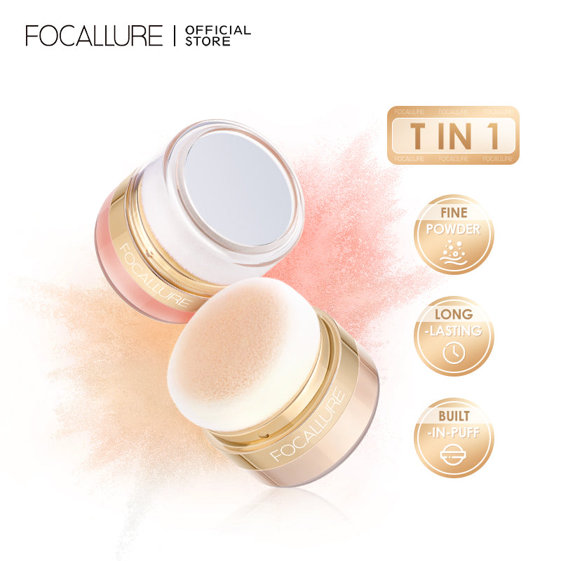 FOCALLURE INSTANT RETOUCH SETTING POWDER FA259-OR01