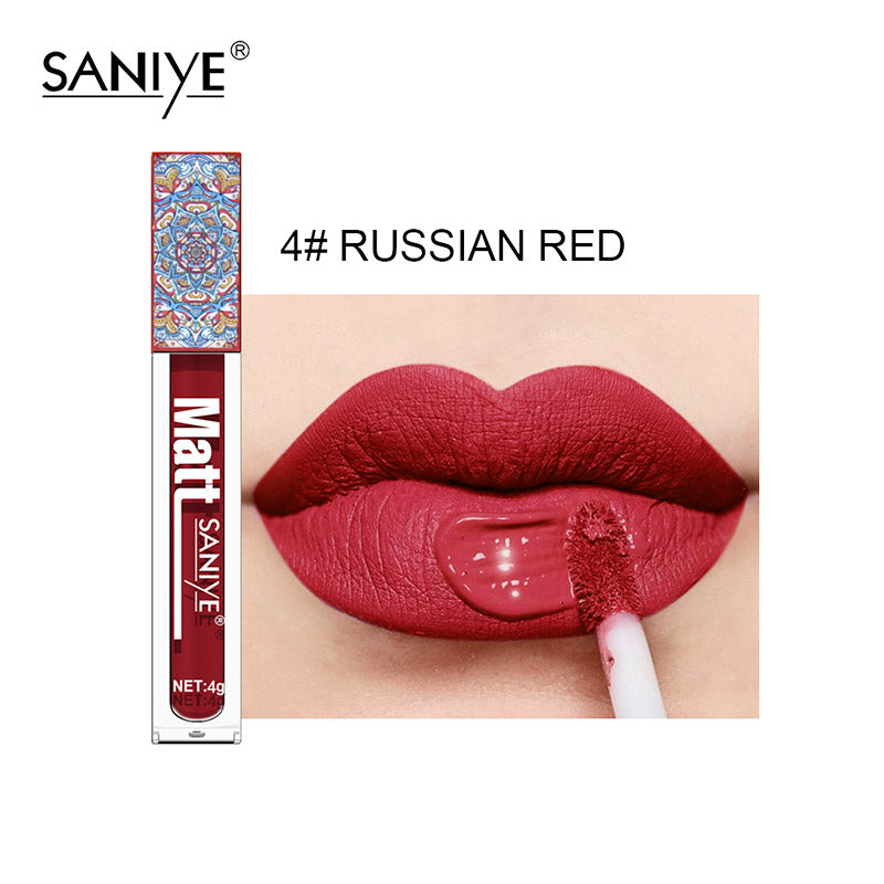 SANIYE Non-stick Lip matte Gloss L1181 4#