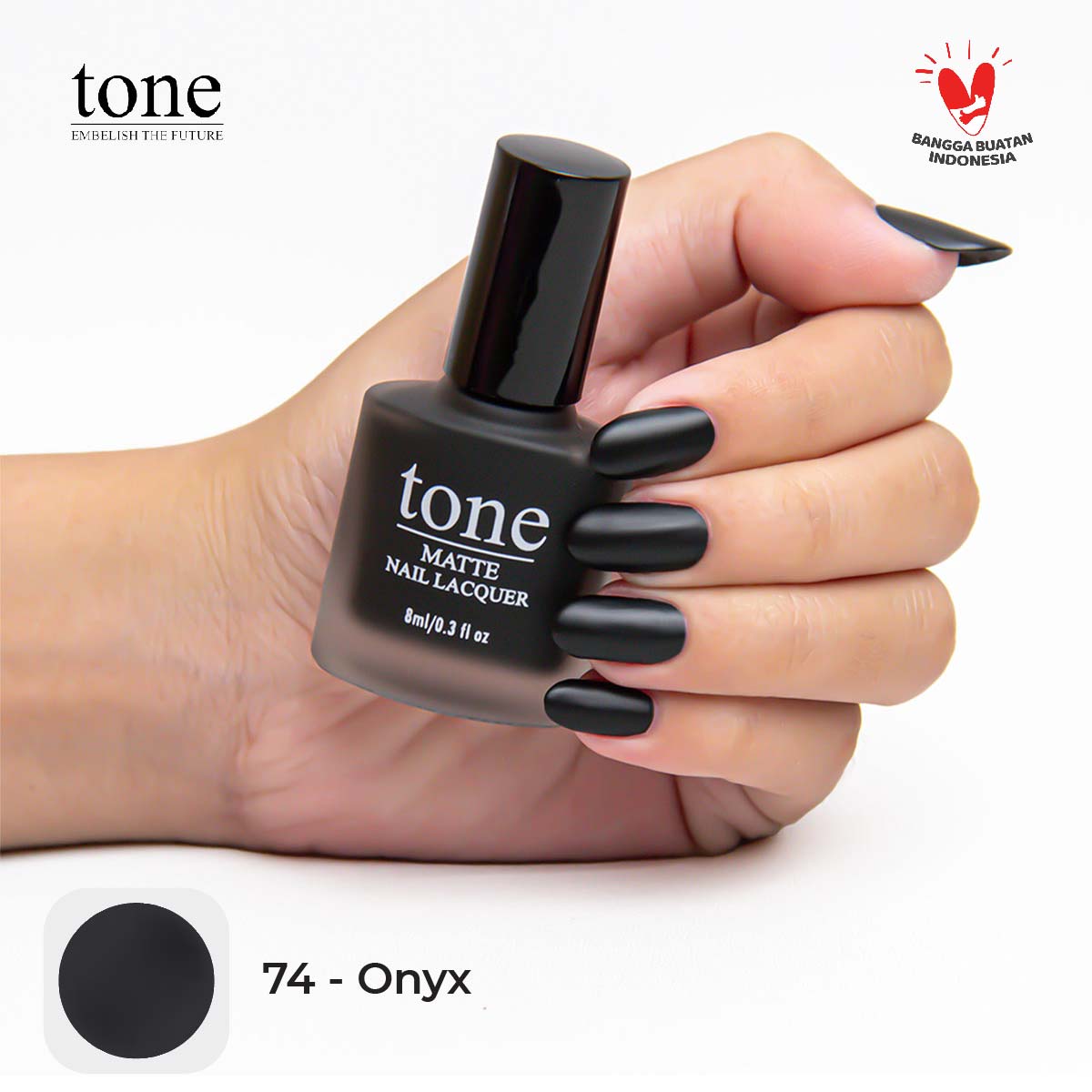 Tone Nail Polish Matte Chic Series 74 | 8 ml