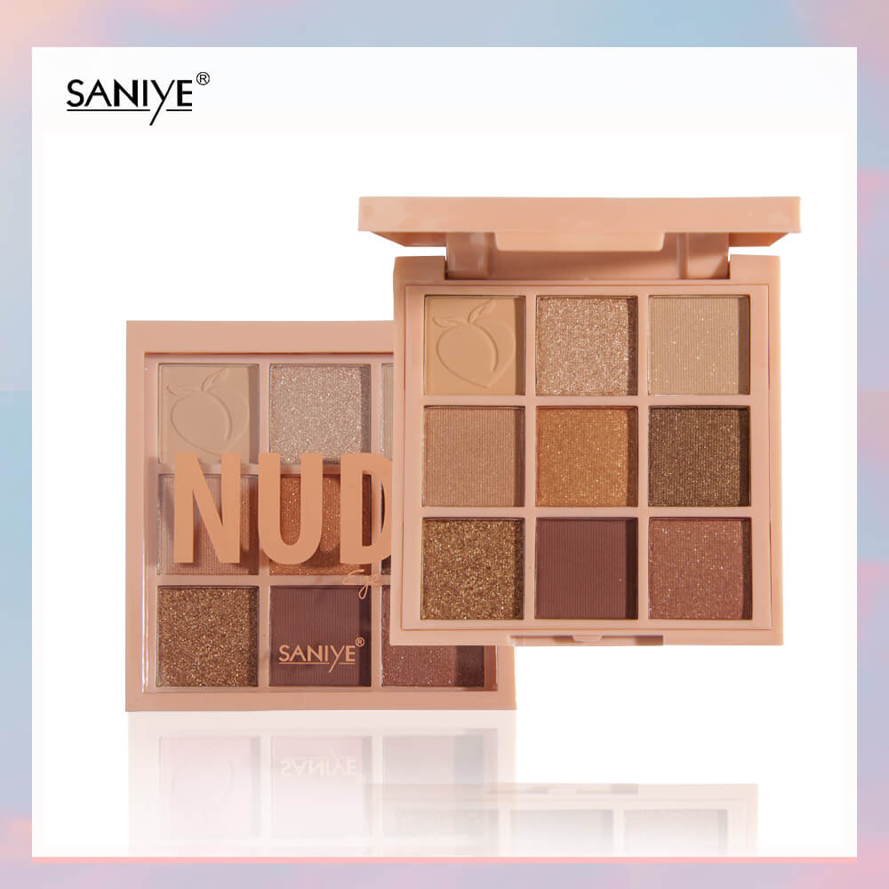 Saniye 9 Colors Eyeshadow Palette E0924 - 1