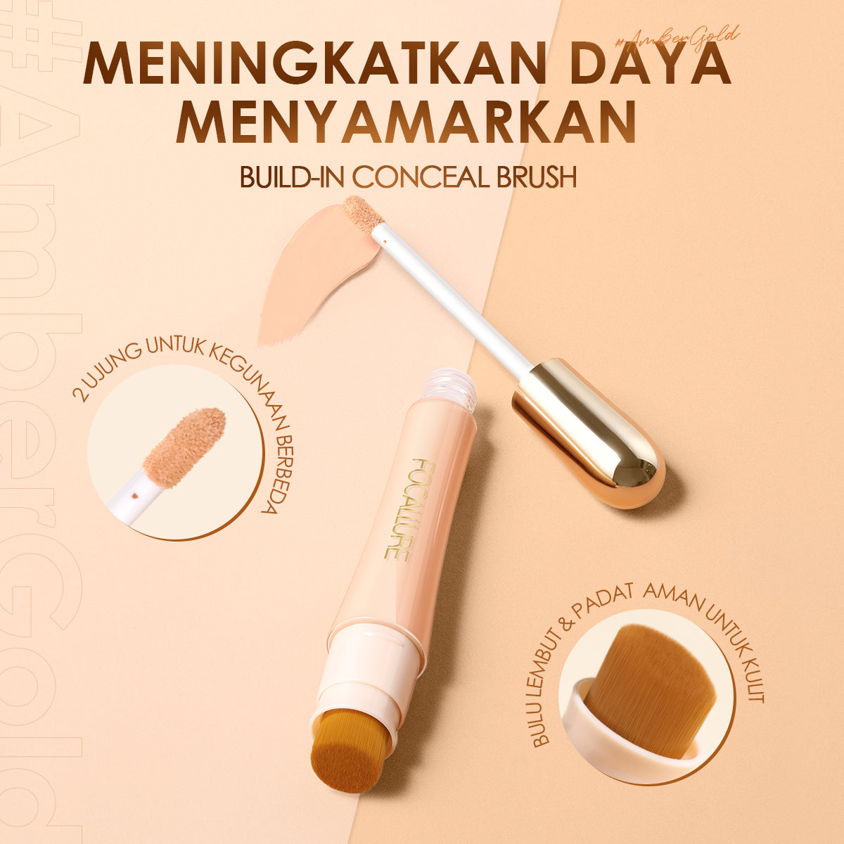 FOCALLURE SOFT MATTE COMPLETE CONCEALER FA230-02