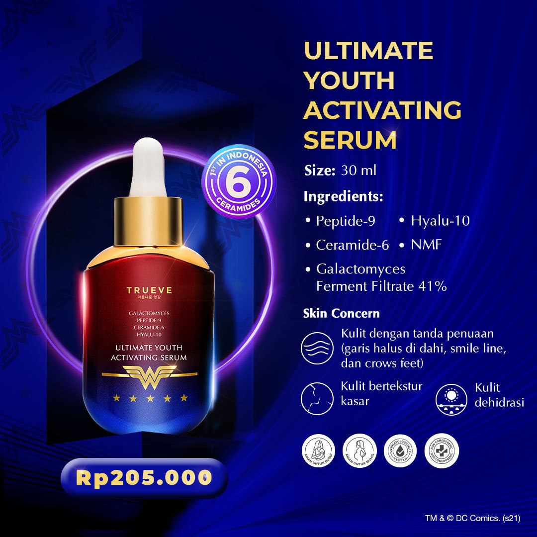 Trueve Wonder Woman Ultimate Youth Activating Serum | 30 ml