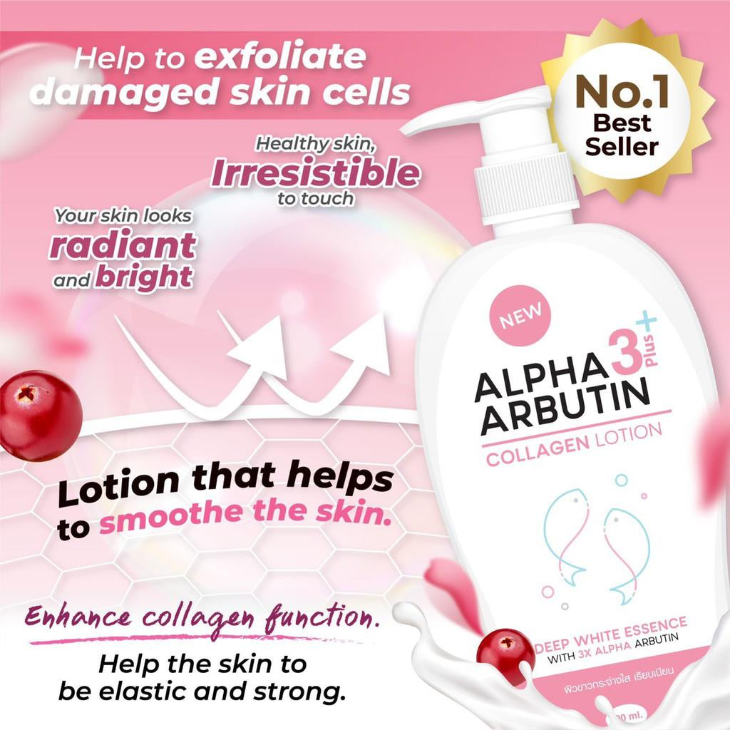 PRECIOUS SKIN Alpha Arbutin 3 Plus Collagen Whitening Lotion 500 ml