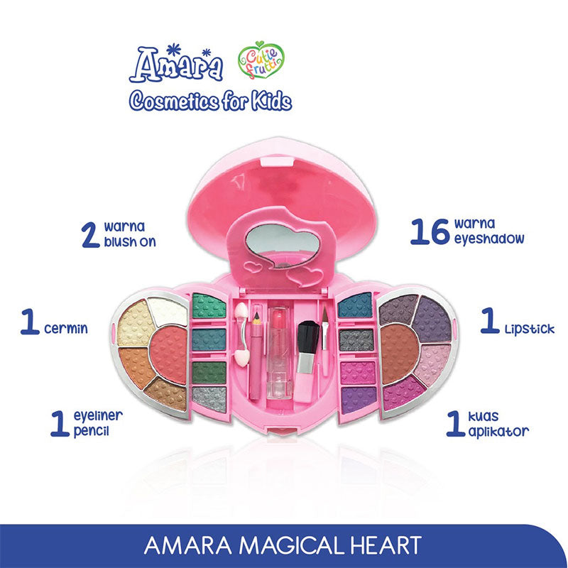 Amara Kids Beauty Kit Heart | 4.1 gr