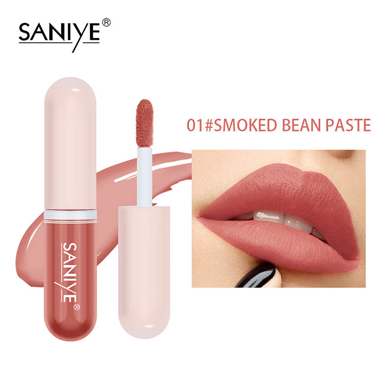 SANIYE Long Lasting Capsule Lip Matte Gloss L1135 1#