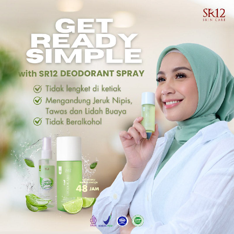 SR12 Deodorant Spray Premium | 60ml