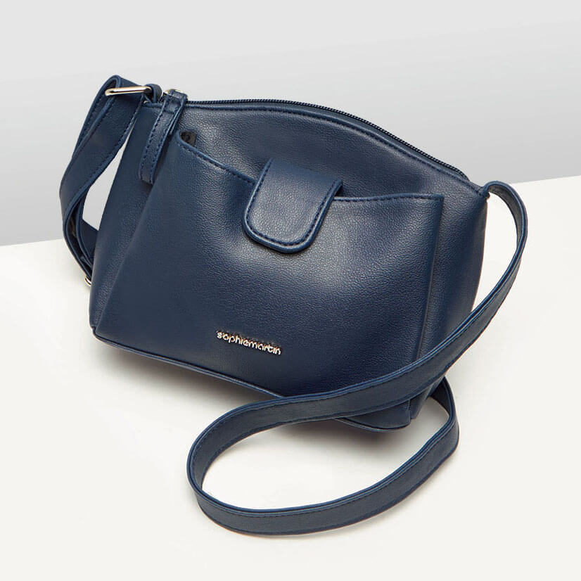 Sophie Martin Mounessie Navy Bag