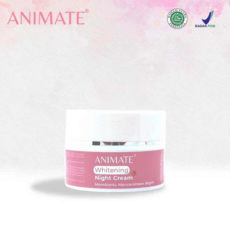 ANIMATE Instant Whitening Night Cream 10gr