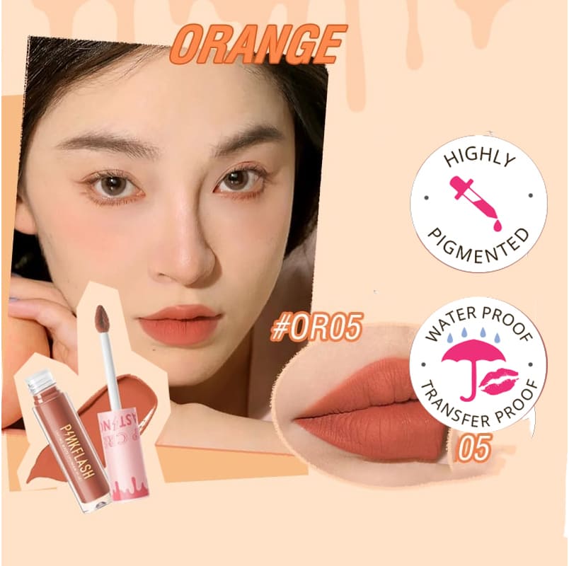 Pinkflash L01 Lasting Matte Lipcream - OR05