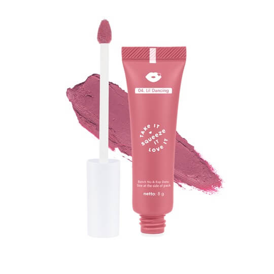 [Exp. Juni 2024] Emina Squeeze Me Up Lip Matte - 04 Lil Dancing