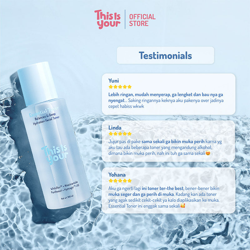 This is Your - Essential Toner - Deep Hydration Facial Toner 100ml