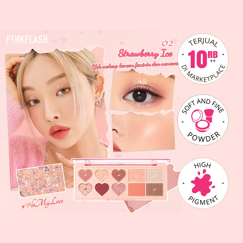 Pinkflash Multi Face Pallet PF-M02 - #02