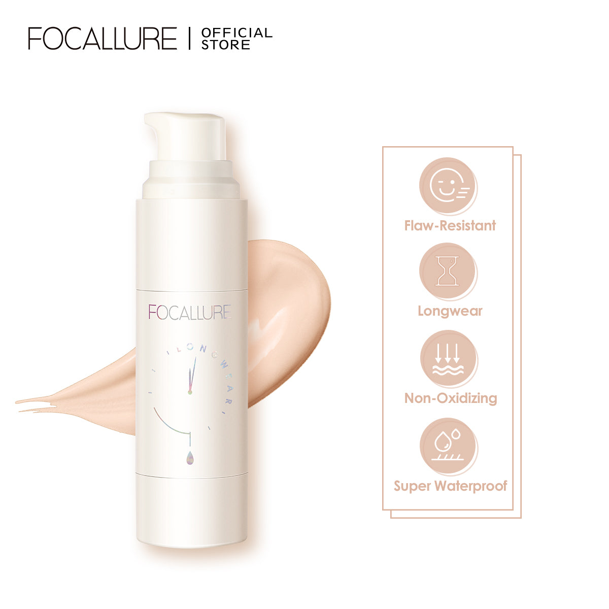 Focallure Flawless Longwear Foundation FA256 - 202