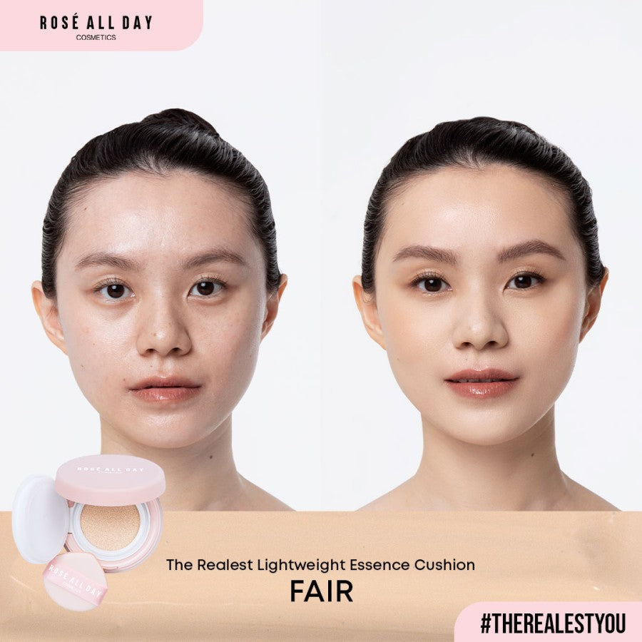 ROSE ALL DAY The Realest Lightweight Essence Cushion - Fair