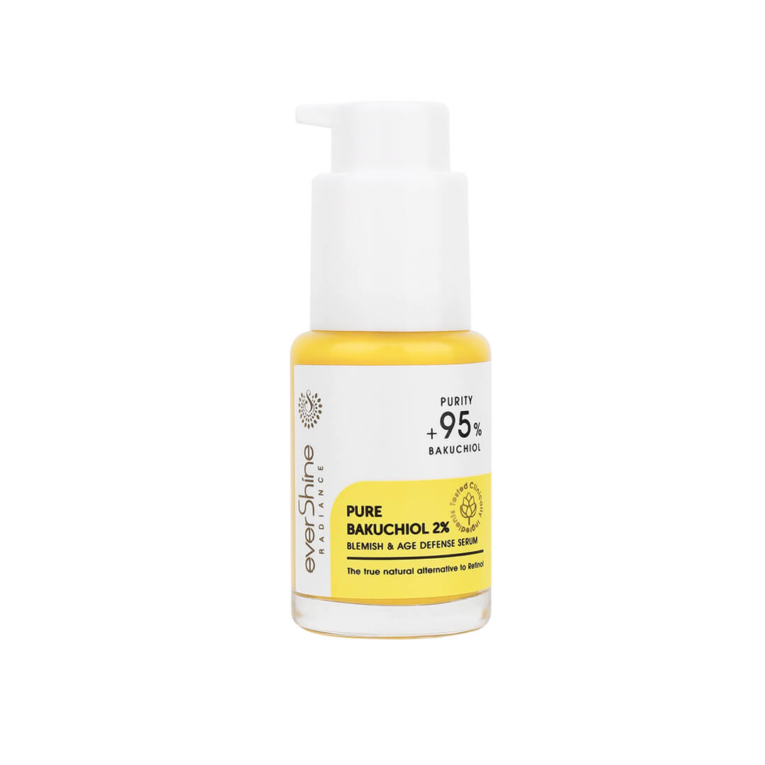 Evershine Pure Bakuchiol 2% Blemish & Age Defense Serum | 30 ml