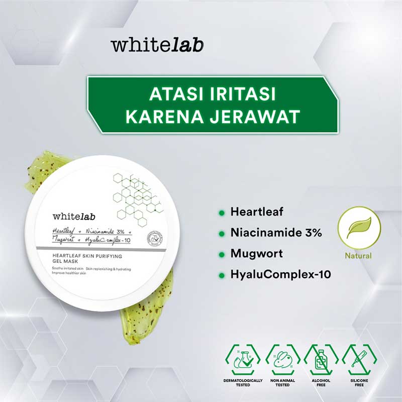 Whitelab Heartleaf Acne Soothing Gel Mask | 60g