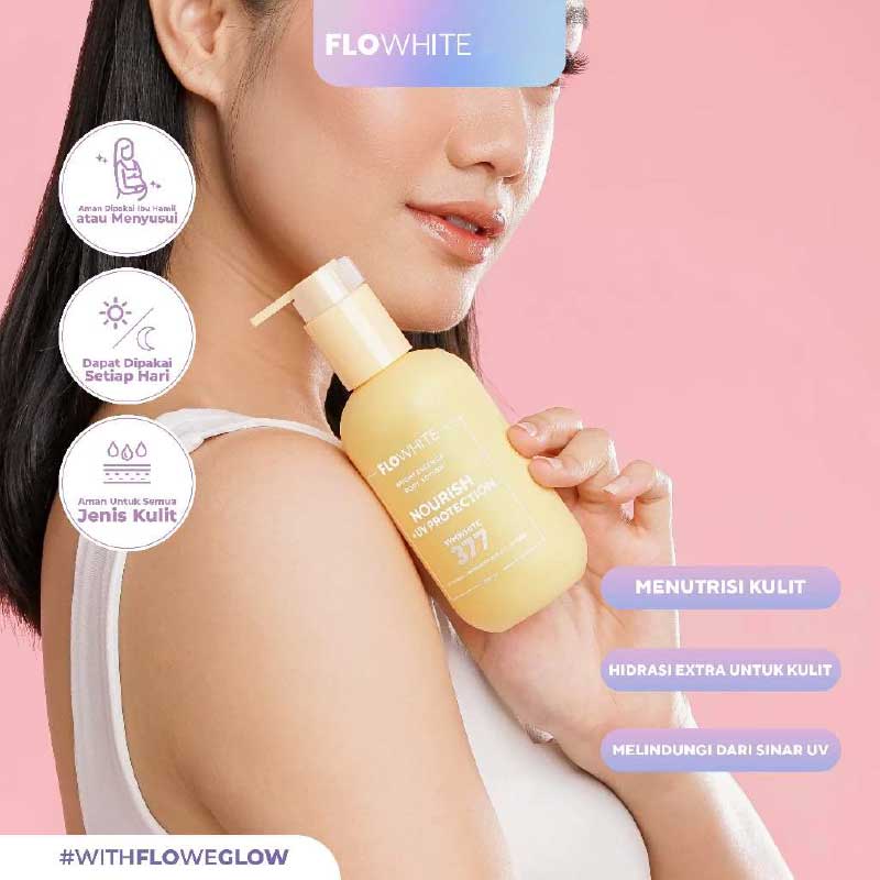 Flowhite Bright Essence Body Lotion Nourish + UV Protect | 200 ml