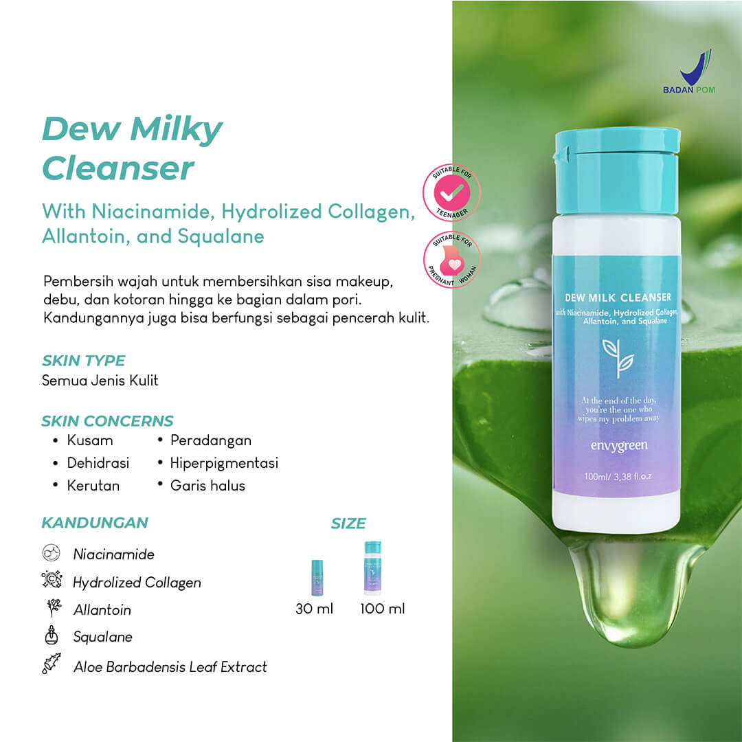 Envygreen Dew Milk Cleanser | 30 ml